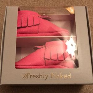 Freshly picked moccasins